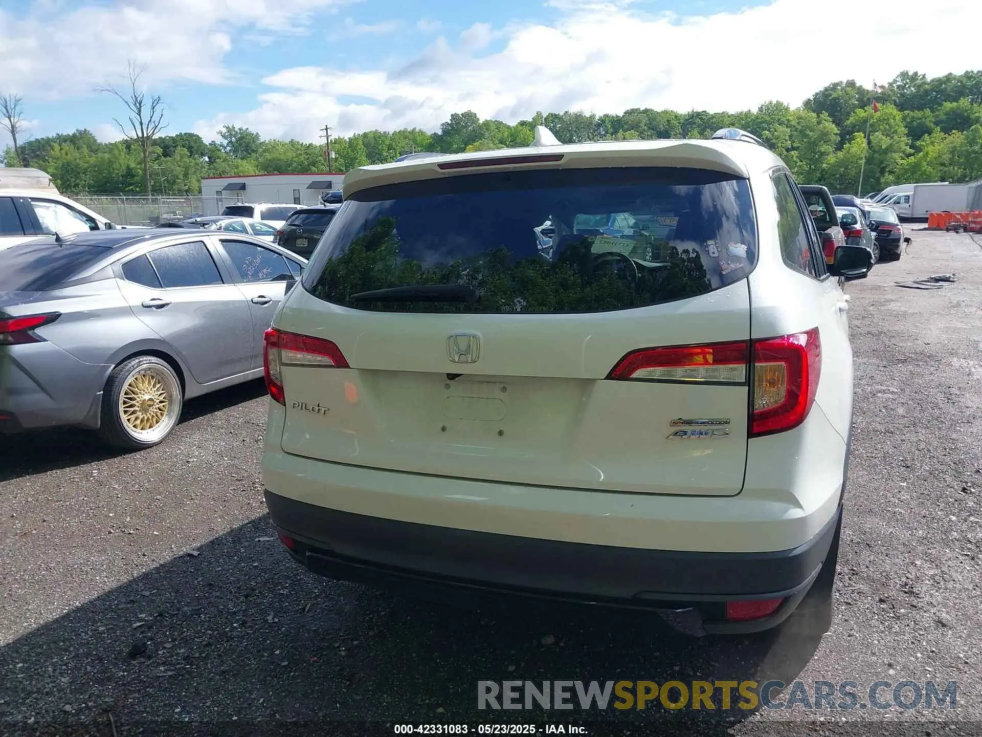 17 fotografías del automóvil dañado 5FNYF6H26MB102565 HONDA PILOT 2021