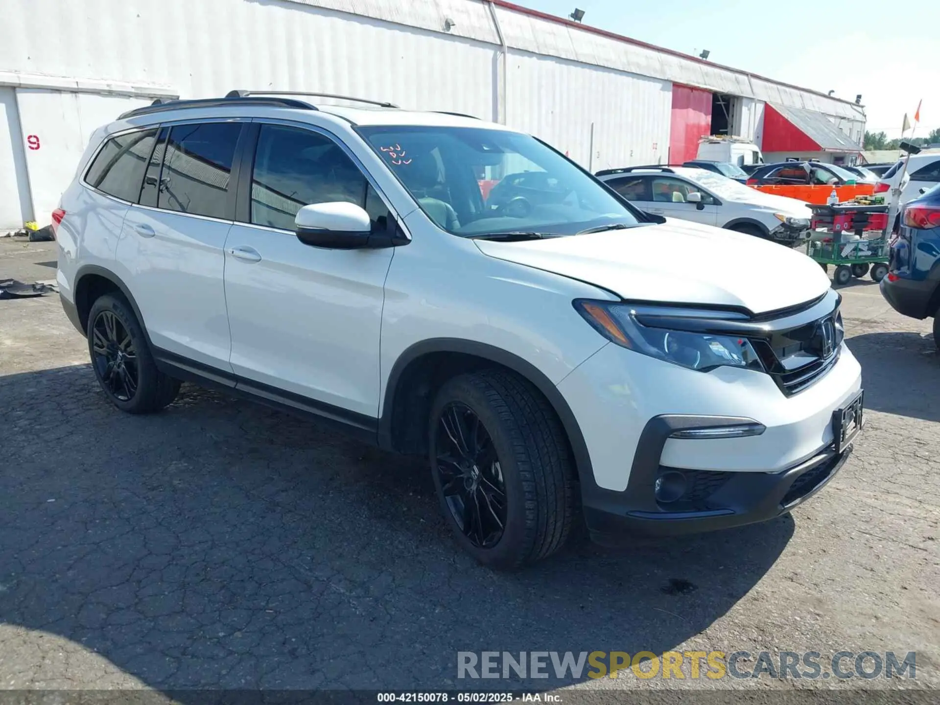 1 fotografías del automóvil dañado 5FNYF6H27MB066014 HONDA PILOT 2021