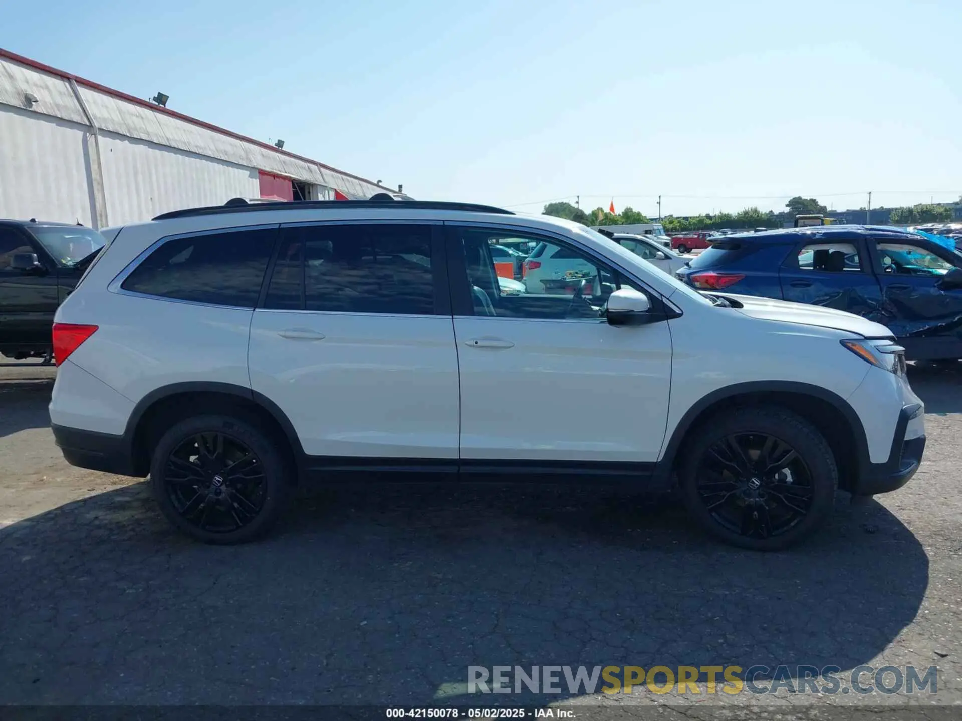 13 fotografías del automóvil dañado 5FNYF6H27MB066014 HONDA PILOT 2021