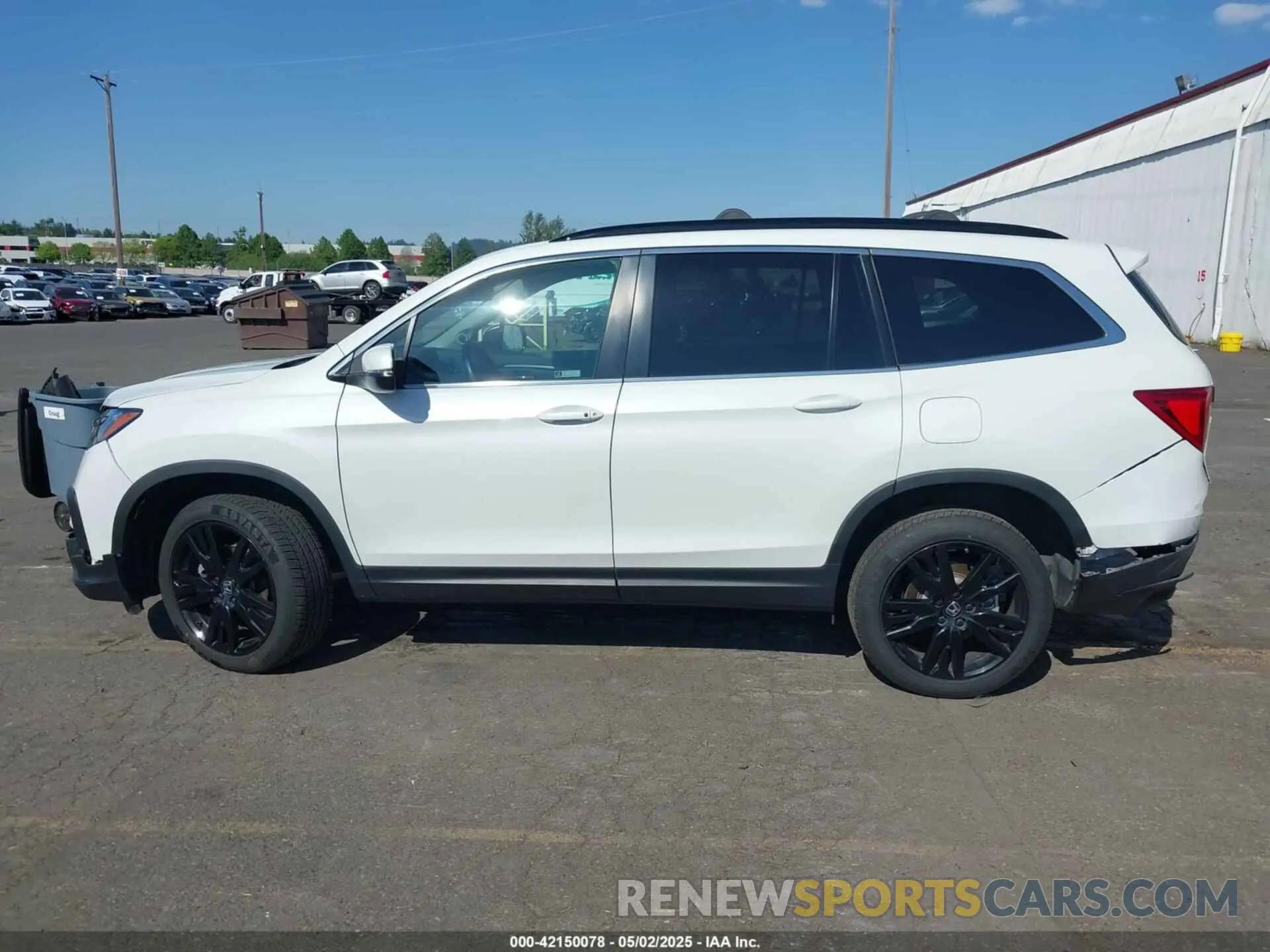 14 fotografías del automóvil dañado 5FNYF6H27MB066014 HONDA PILOT 2021
