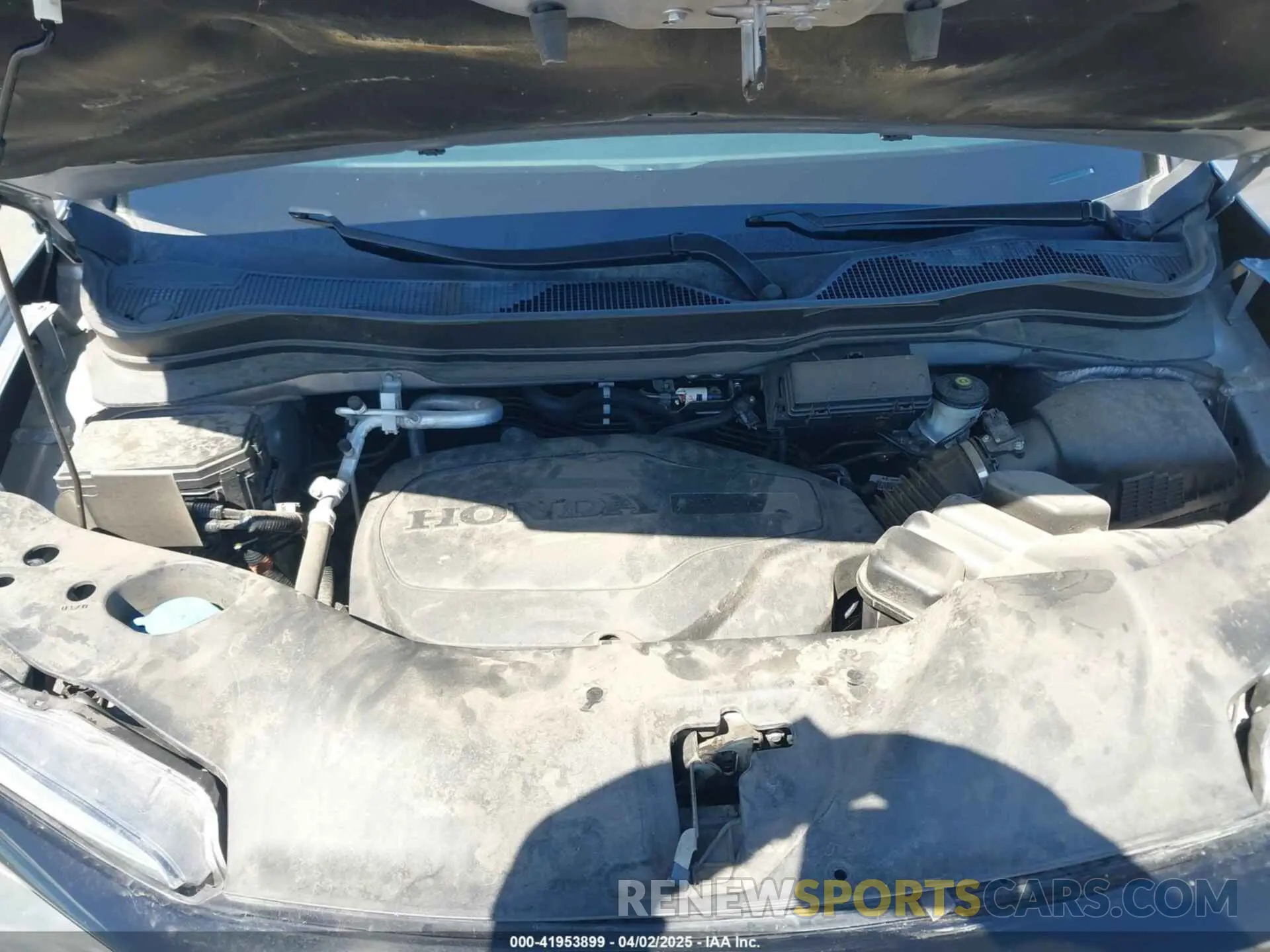 10 fotografías del automóvil dañado 5FNYF6H27MB094704 HONDA PILOT 2021