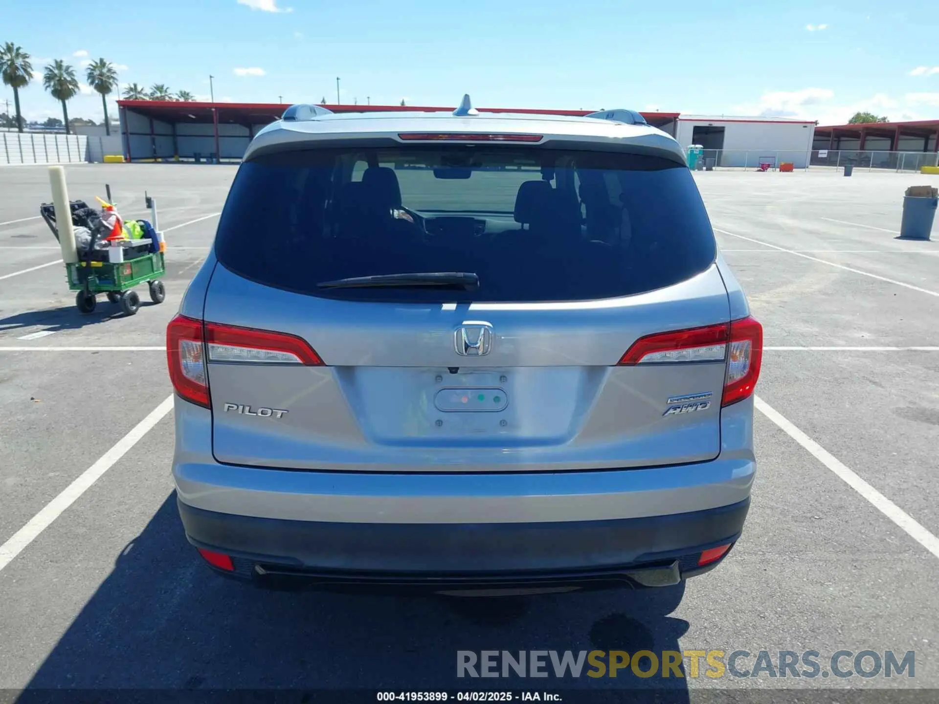 16 fotografías del automóvil dañado 5FNYF6H27MB094704 HONDA PILOT 2021