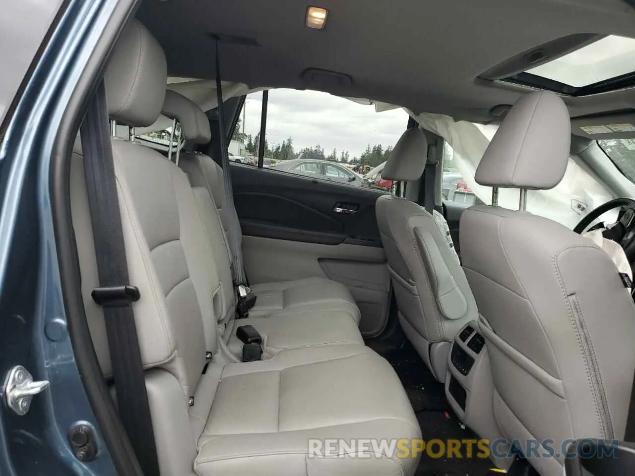 11 fotografías del automóvil dañado 5FNYF6H27MB095691 HONDA PILOT 2021
