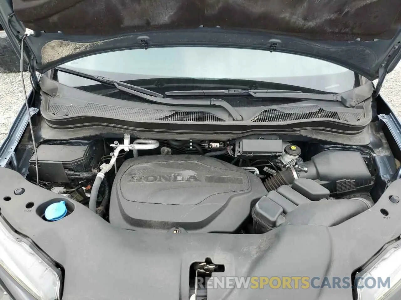 12 fotografías del automóvil dañado 5FNYF6H27MB095691 HONDA PILOT 2021