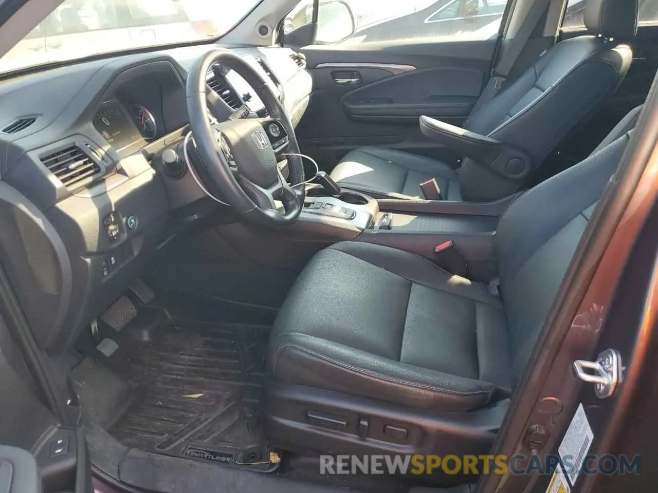 7 fotografías del automóvil dañado 5FNYF6H27MB096419 HONDA PILOT 2021