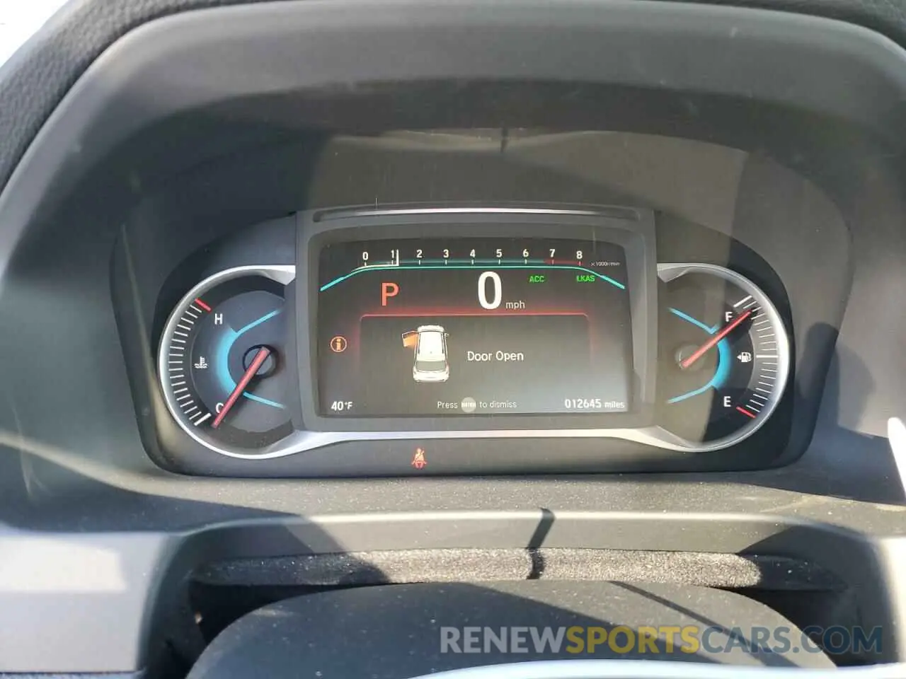 9 fotografías del automóvil dañado 5FNYF6H27MB096419 HONDA PILOT 2021