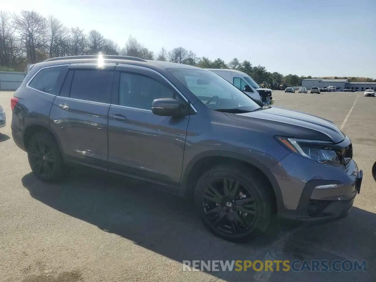 4 fotografías del automóvil dañado 5FNYF6H28MB055670 HONDA PILOT 2021