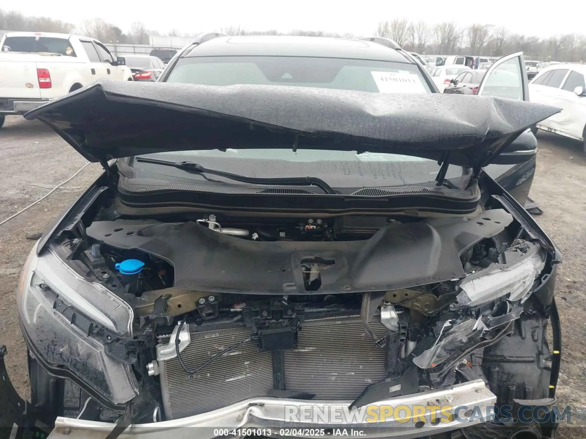 10 fotografías del automóvil dañado 5FNYF6H29MB002461 HONDA PILOT 2021