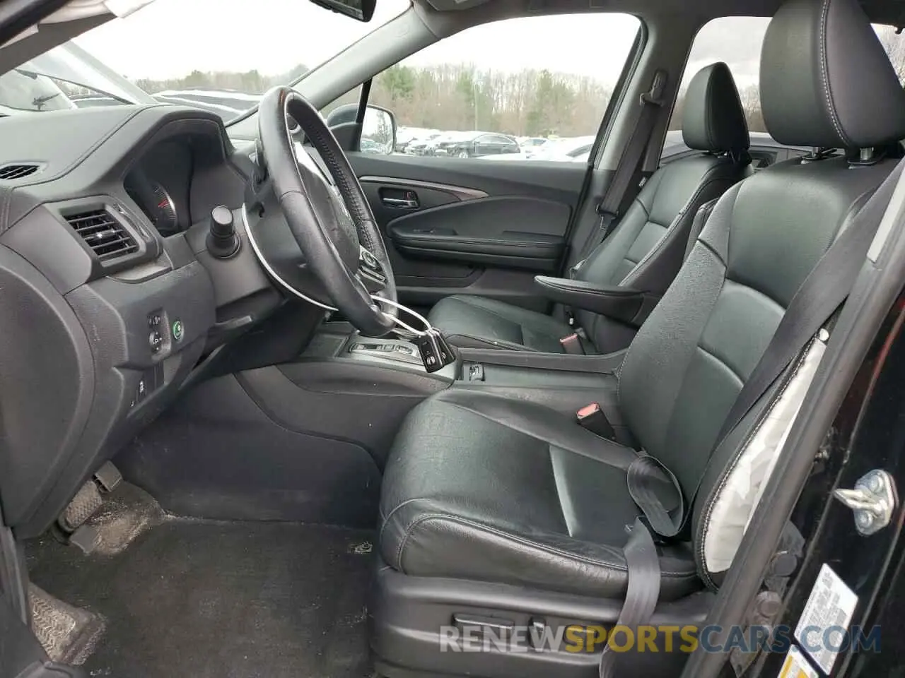 7 fotografías del automóvil dañado 5FNYF6H29MB023939 HONDA PILOT 2021