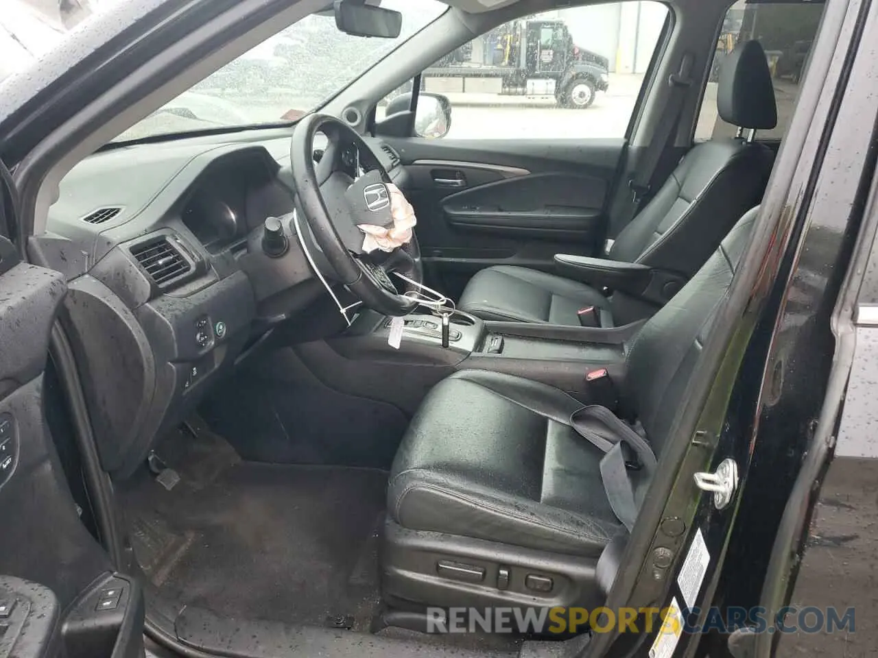 7 fotografías del automóvil dañado 5FNYF6H29MB034312 HONDA PILOT 2021