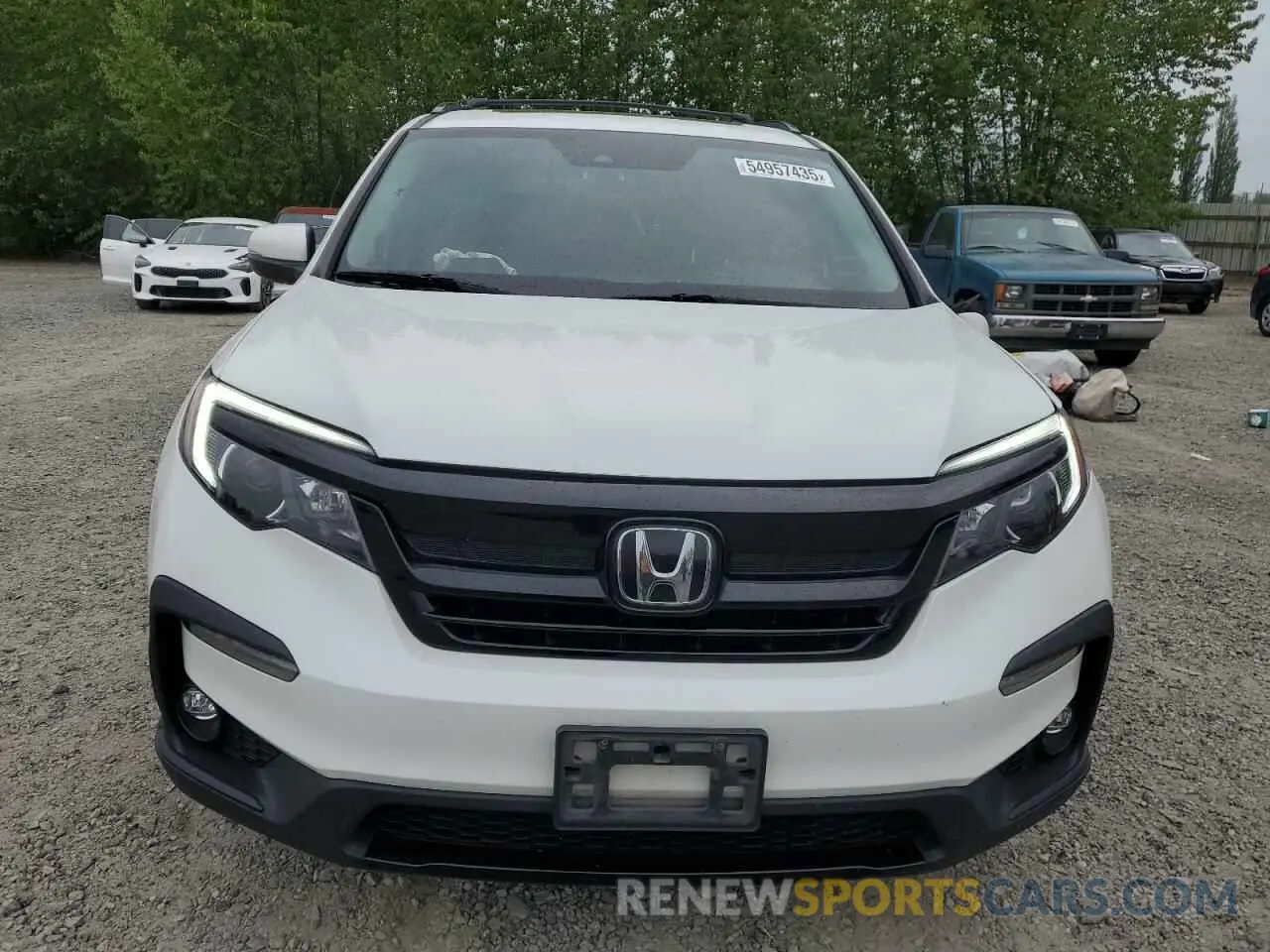 5 fotografías del automóvil dañado 5FNYF6H29MB062742 HONDA PILOT 2021