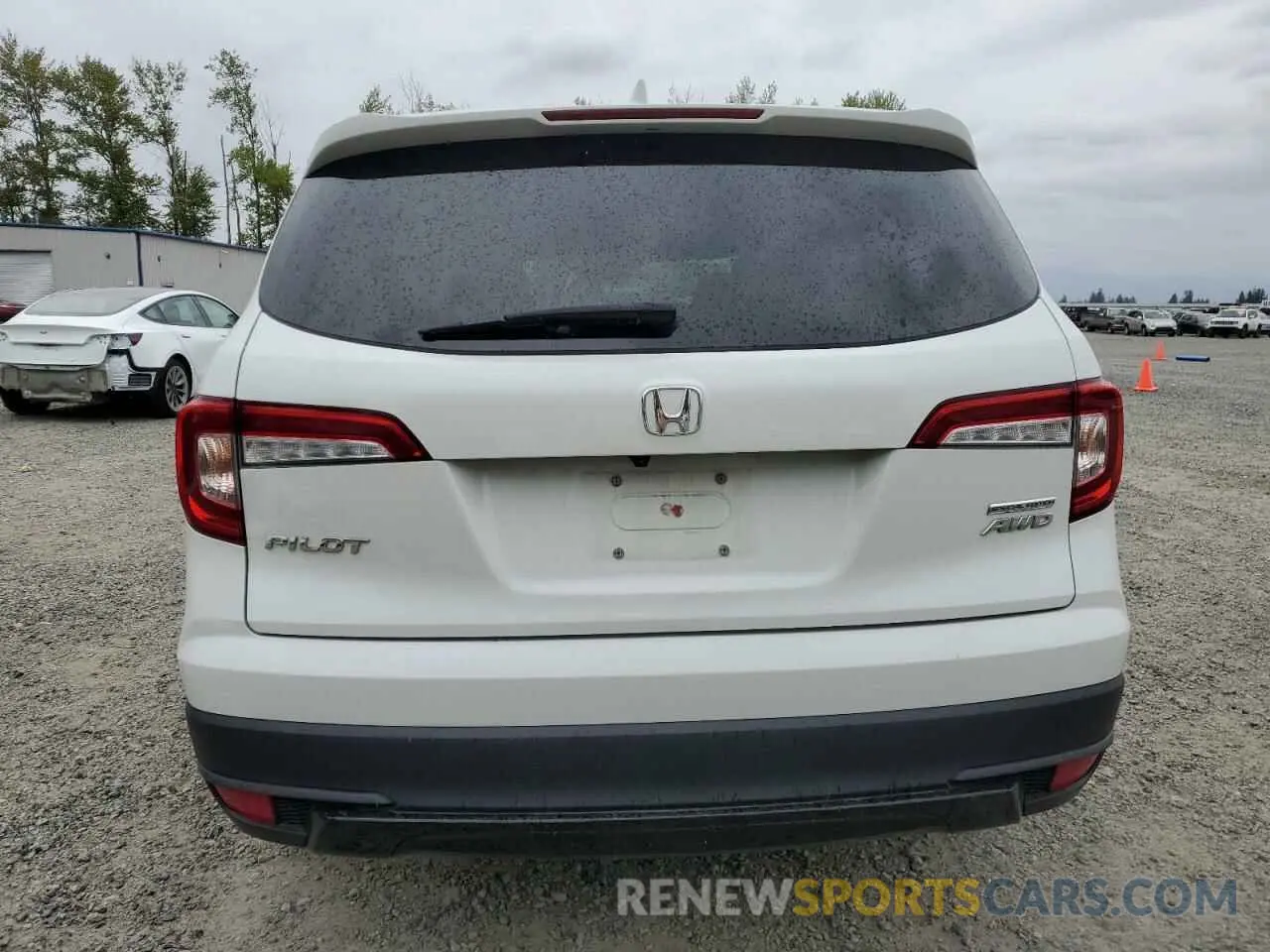 6 fotografías del automóvil dañado 5FNYF6H29MB062742 HONDA PILOT 2021
