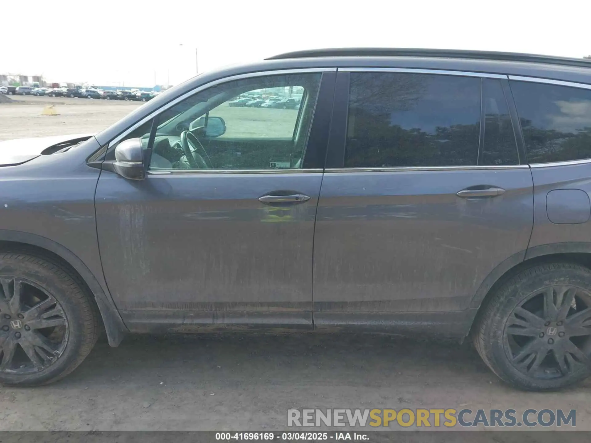 14 fotografías del automóvil dañado 5FNYF6H29MB087317 HONDA PILOT 2021