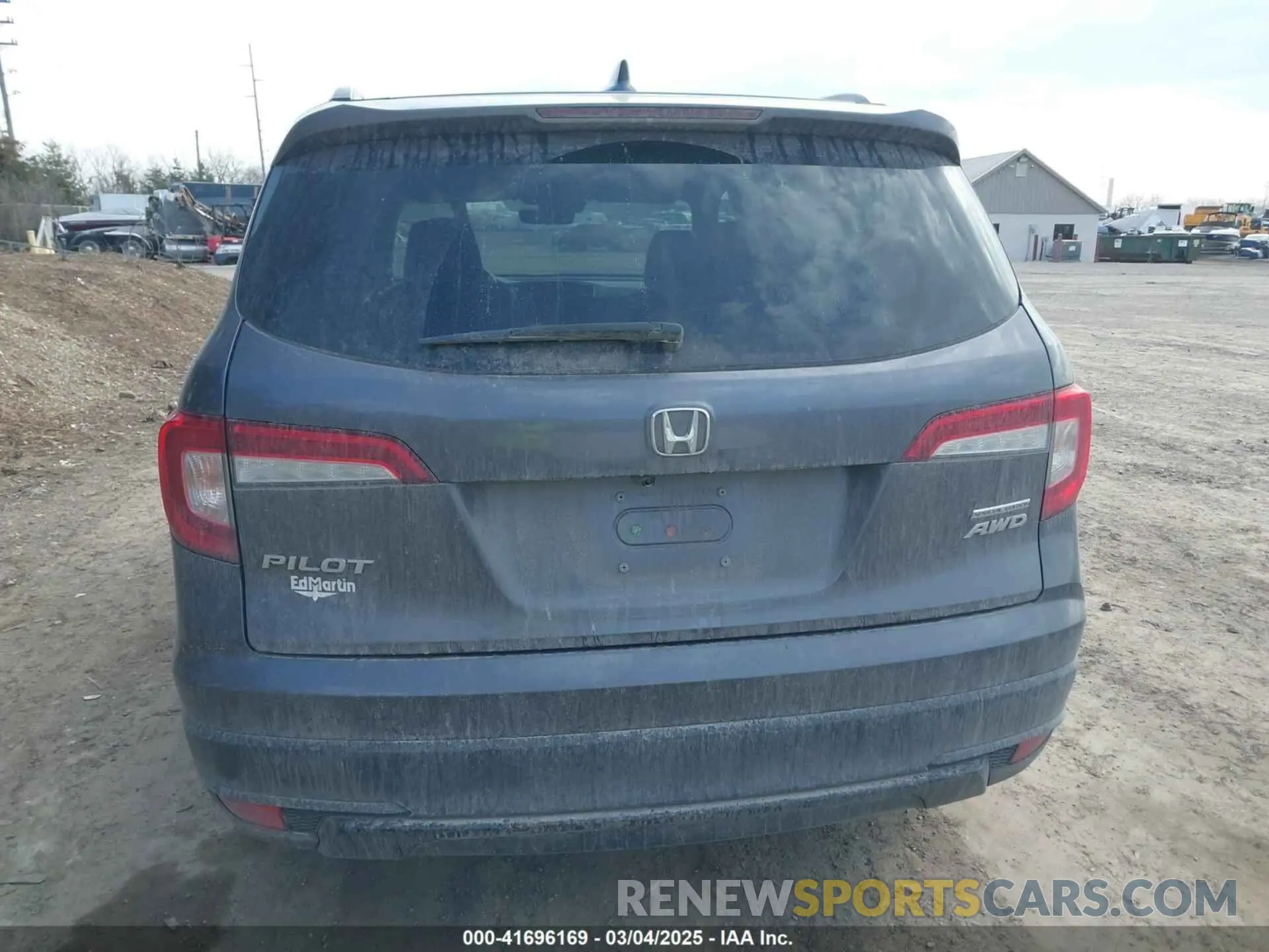 16 fotografías del automóvil dañado 5FNYF6H29MB087317 HONDA PILOT 2021