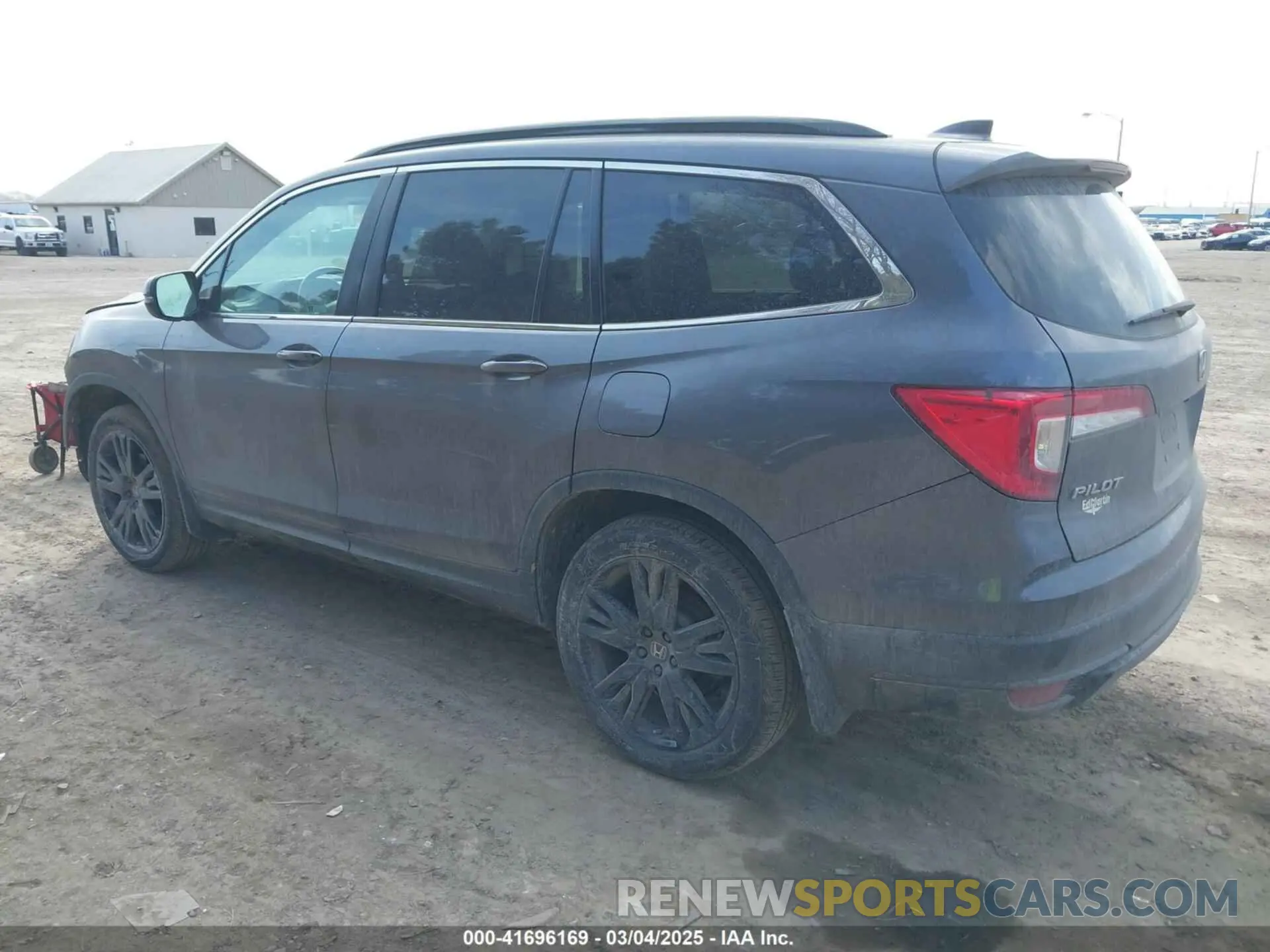 3 fotografías del automóvil dañado 5FNYF6H29MB087317 HONDA PILOT 2021