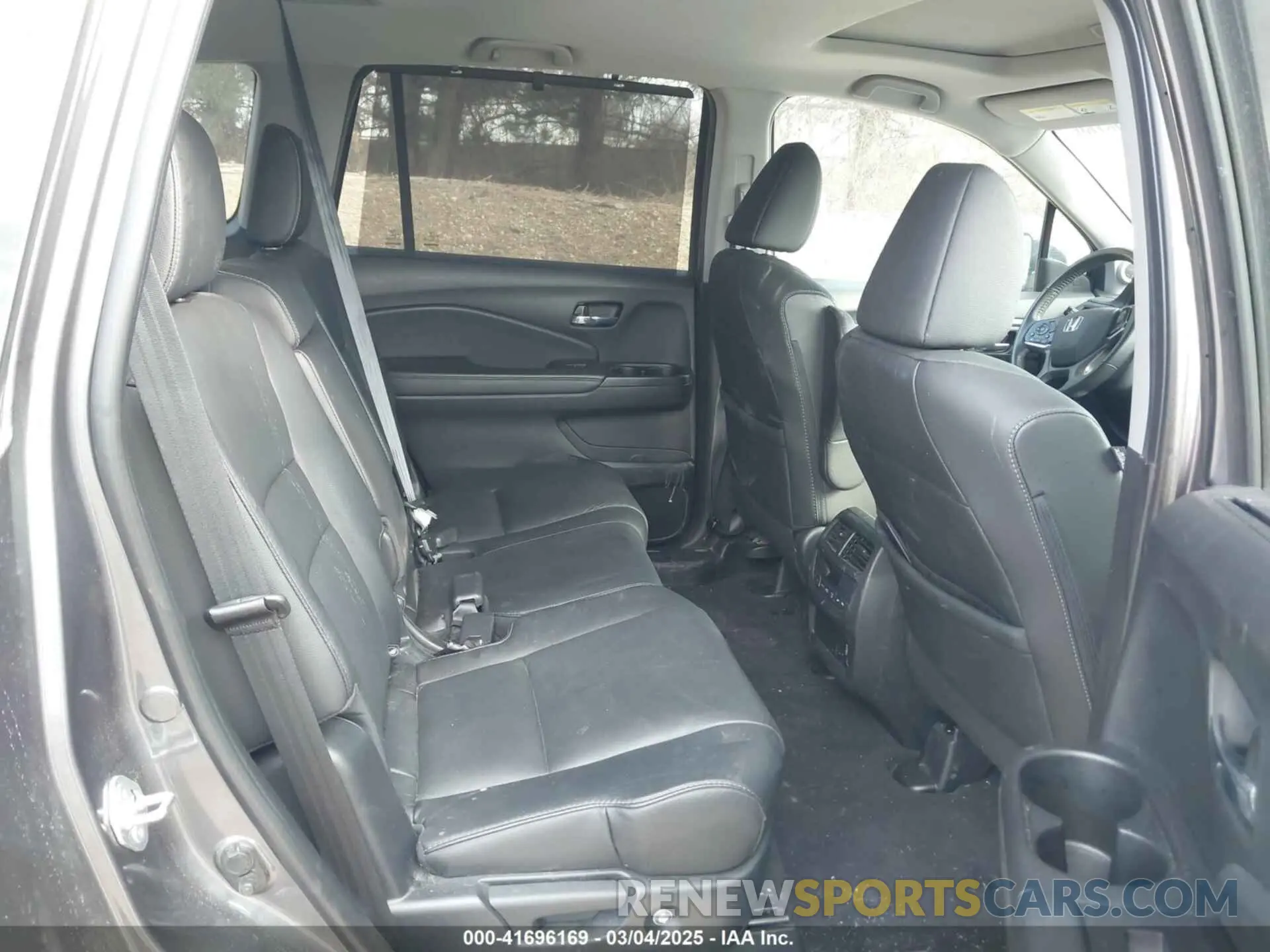 8 fotografías del automóvil dañado 5FNYF6H29MB087317 HONDA PILOT 2021
