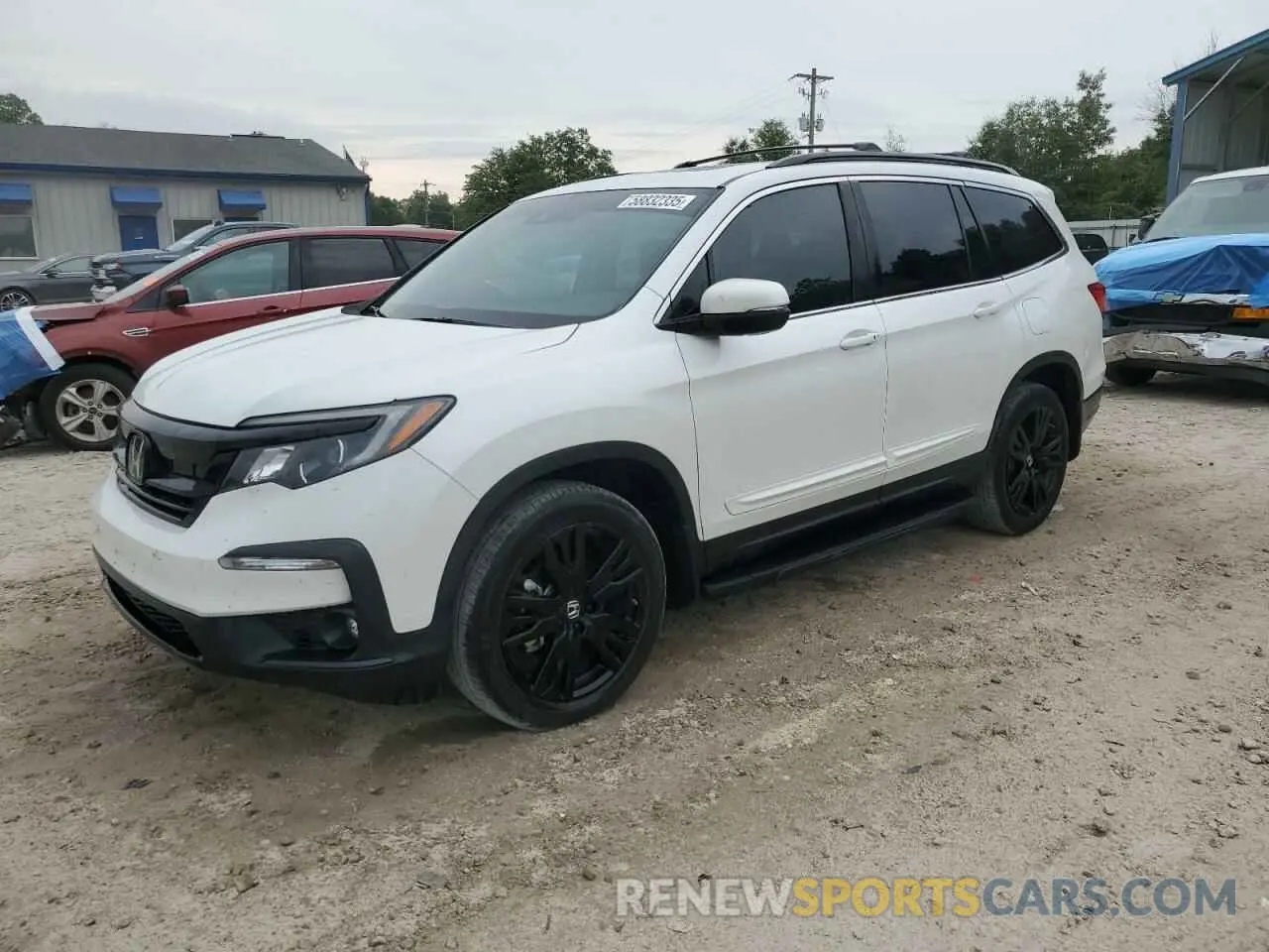 1 fotografías del automóvil dañado 5FNYF6H2XMB022654 HONDA PILOT 2021