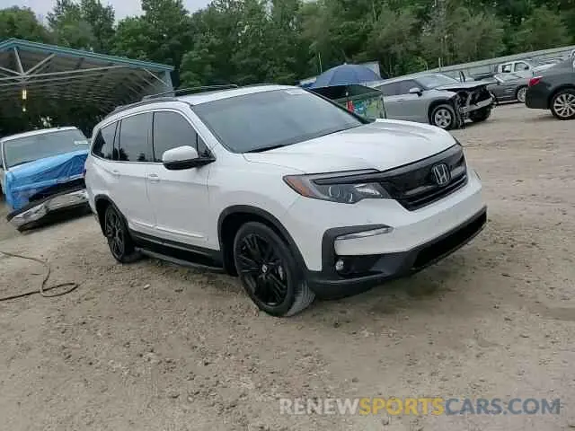 14 fotografías del automóvil dañado 5FNYF6H2XMB022654 HONDA PILOT 2021
