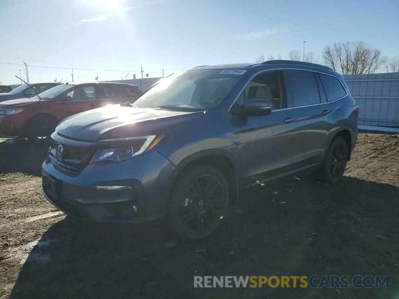 1 fotografías del automóvil dañado 5FNYF6H2XMB034755 HONDA PILOT 2021