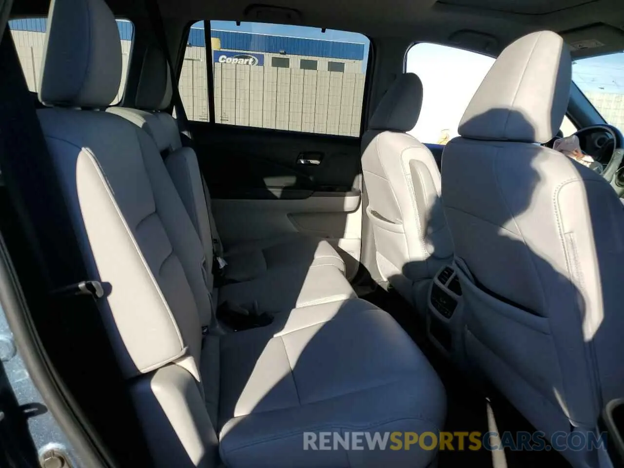 11 fotografías del automóvil dañado 5FNYF6H2XMB034755 HONDA PILOT 2021