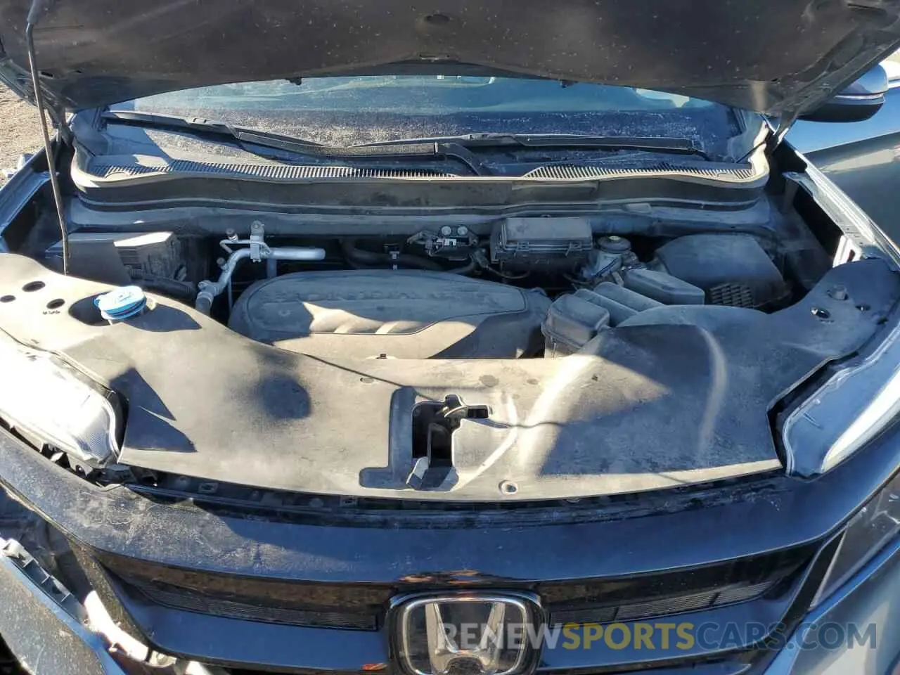 12 fotografías del automóvil dañado 5FNYF6H2XMB034755 HONDA PILOT 2021