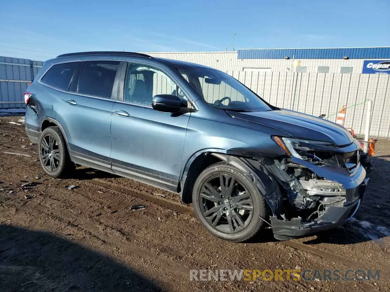 4 fotografías del automóvil dañado 5FNYF6H2XMB034755 HONDA PILOT 2021