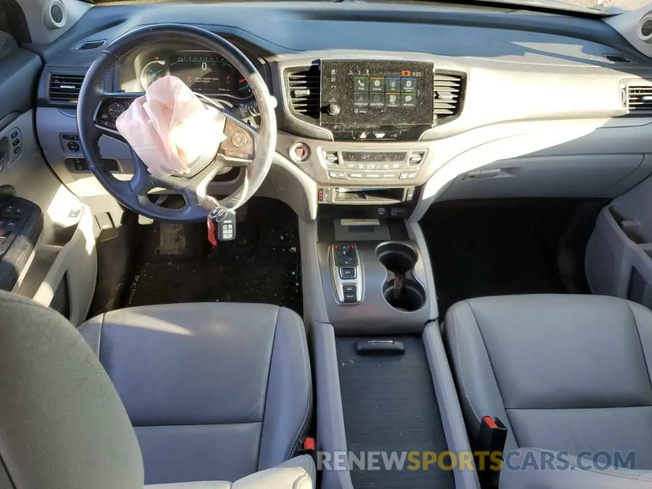 8 fotografías del automóvil dañado 5FNYF6H2XMB034755 HONDA PILOT 2021