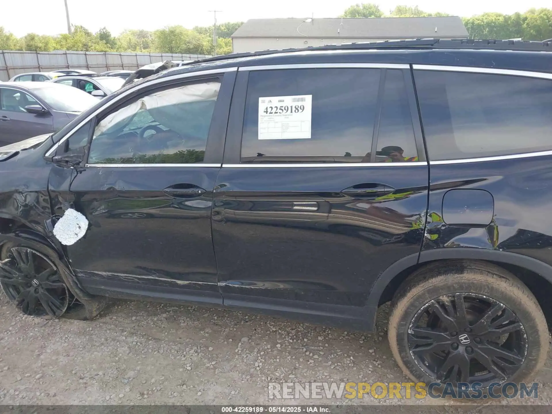 15 fotografías del automóvil dañado 5FNYF6H2XMB057422 HONDA PILOT 2021