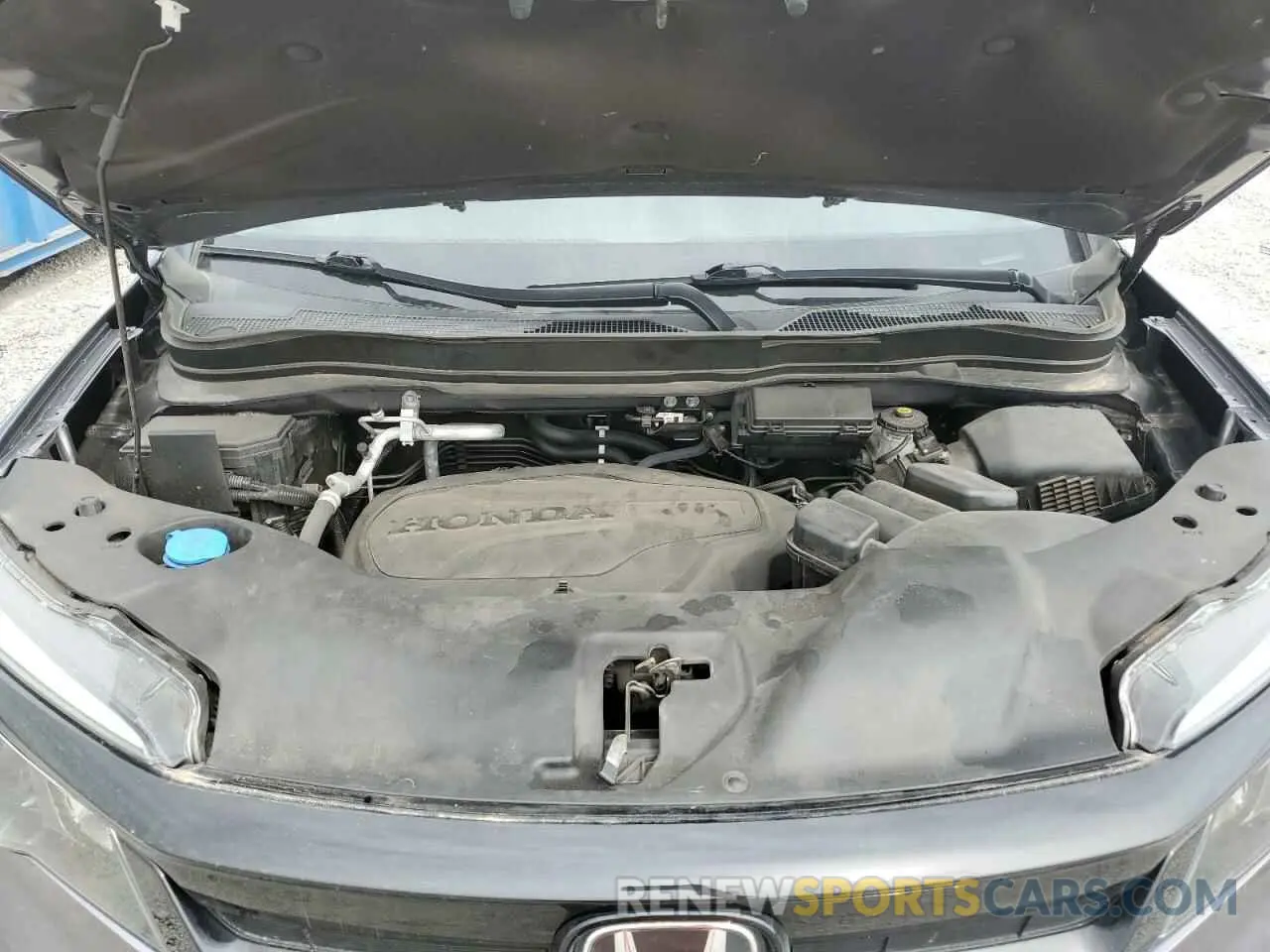 12 fotografías del automóvil dañado 5FNYF6H2XMB079467 HONDA PILOT 2021