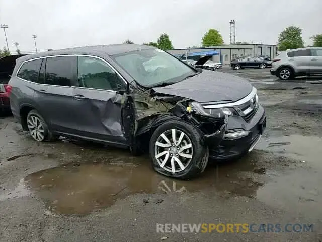 14 fotografías del automóvil dañado 5FNYF6H37MB081167 HONDA PILOT 2021