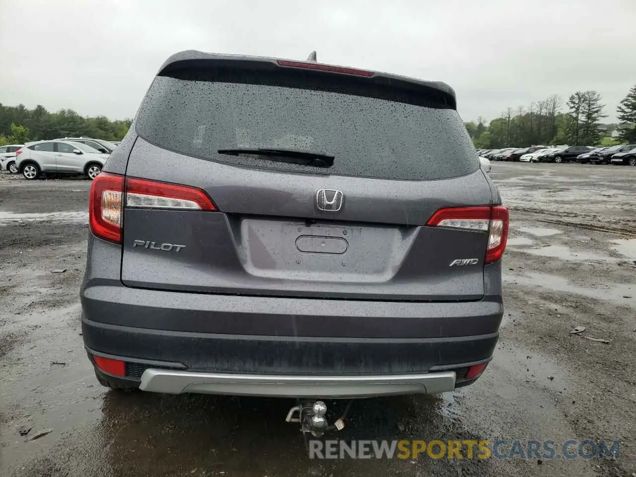 6 fotografías del automóvil dañado 5FNYF6H37MB081167 HONDA PILOT 2021