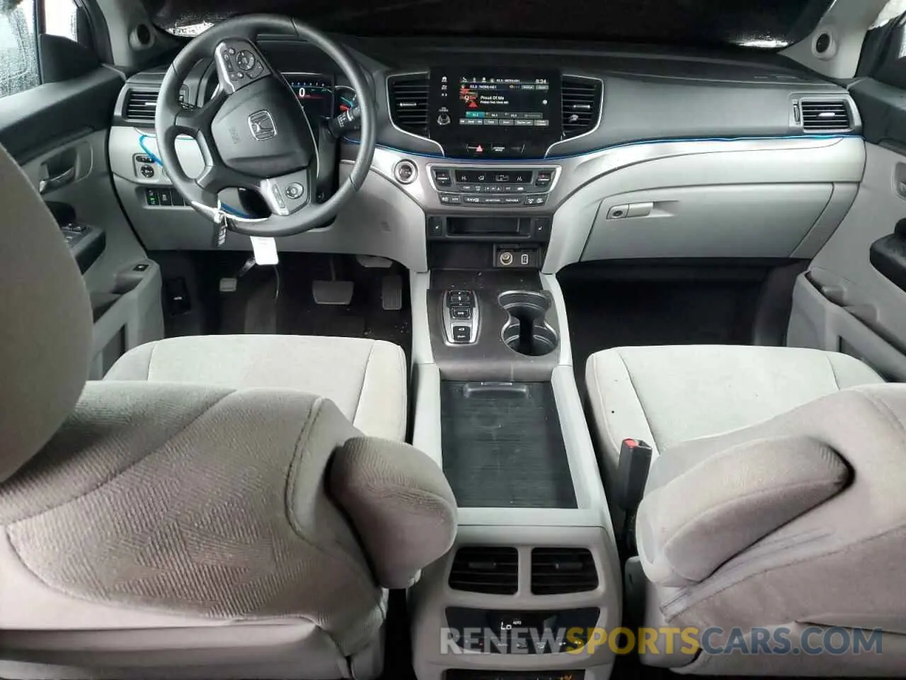 8 fotografías del automóvil dañado 5FNYF6H37MB081167 HONDA PILOT 2021
