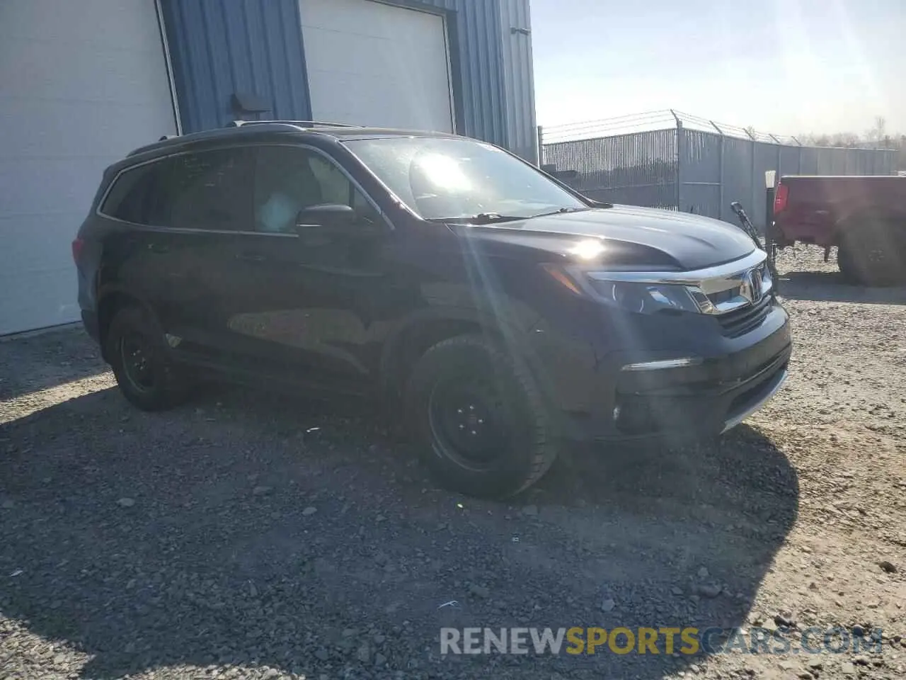 4 fotografías del automóvil dañado 5FNYF6H37MB501770 HONDA PILOT 2021