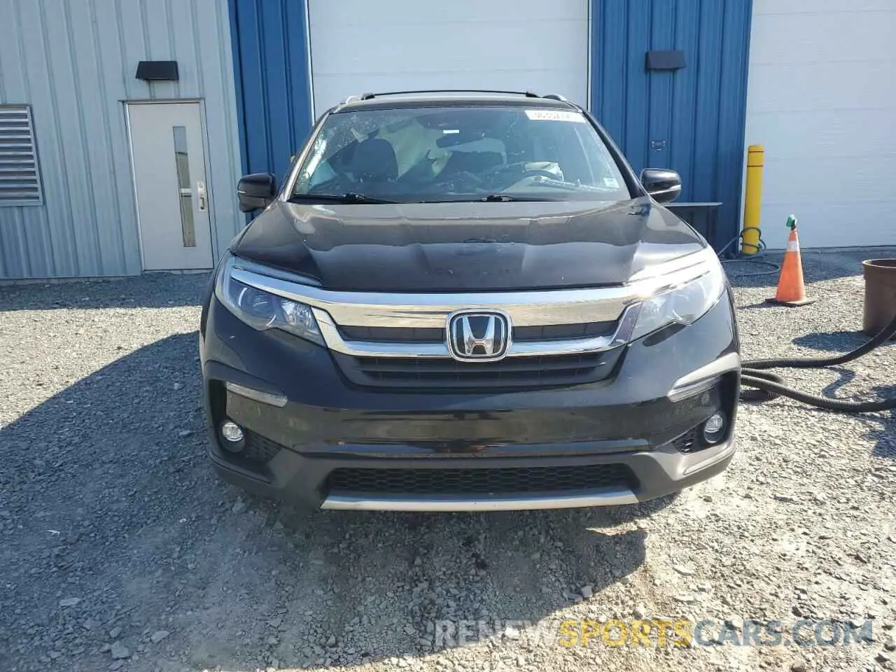 5 fotografías del automóvil dañado 5FNYF6H37MB501770 HONDA PILOT 2021