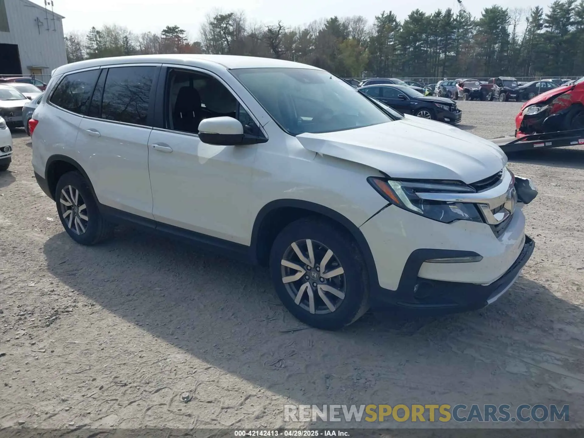 1 fotografías del automóvil dañado 5FNYF6H39MB022413 HONDA PILOT 2021