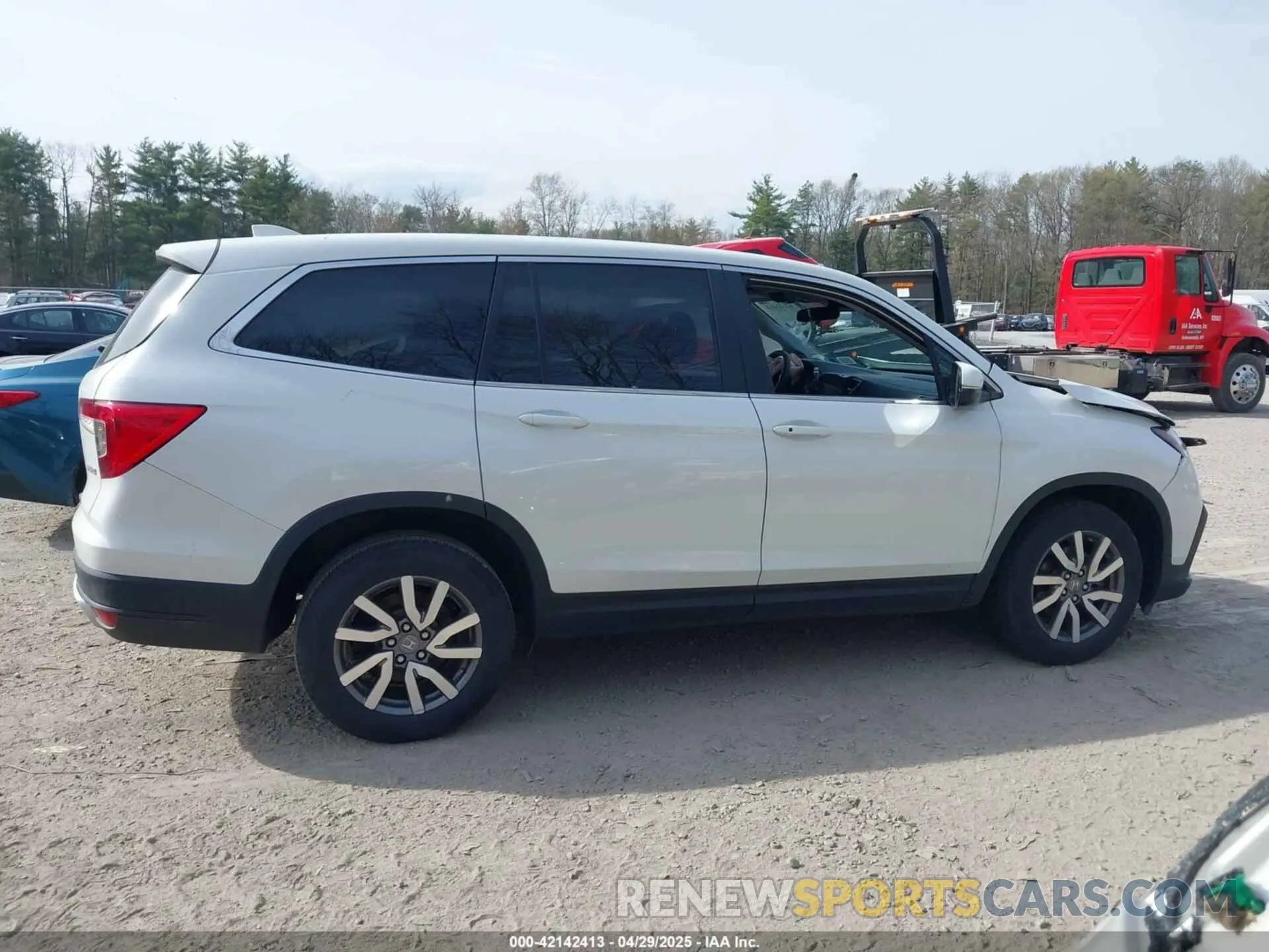 13 fotografías del automóvil dañado 5FNYF6H39MB022413 HONDA PILOT 2021