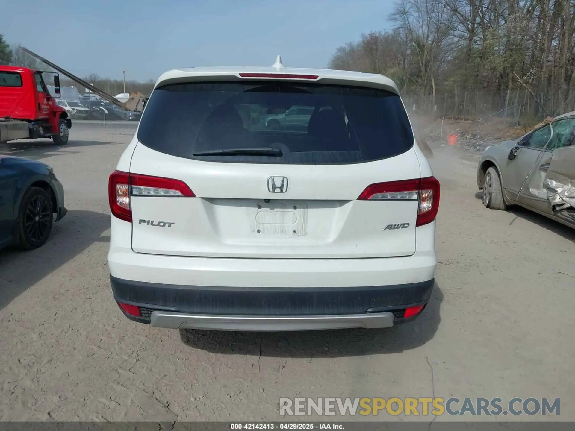 16 fotografías del automóvil dañado 5FNYF6H39MB022413 HONDA PILOT 2021