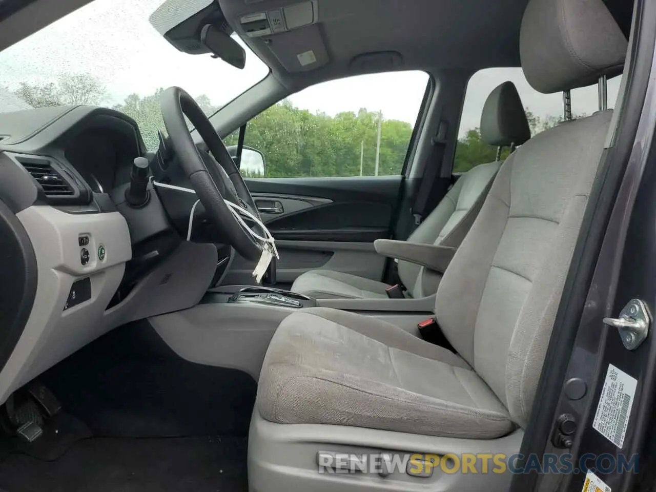 7 fotografías del automóvil dañado 5FNYF6H39MB032097 HONDA PILOT 2021