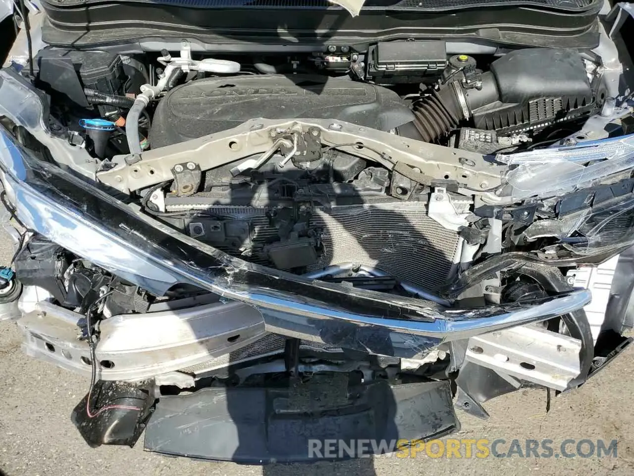 11 fotografías del automóvil dañado 5FNYF6H39MB065181 HONDA PILOT 2021