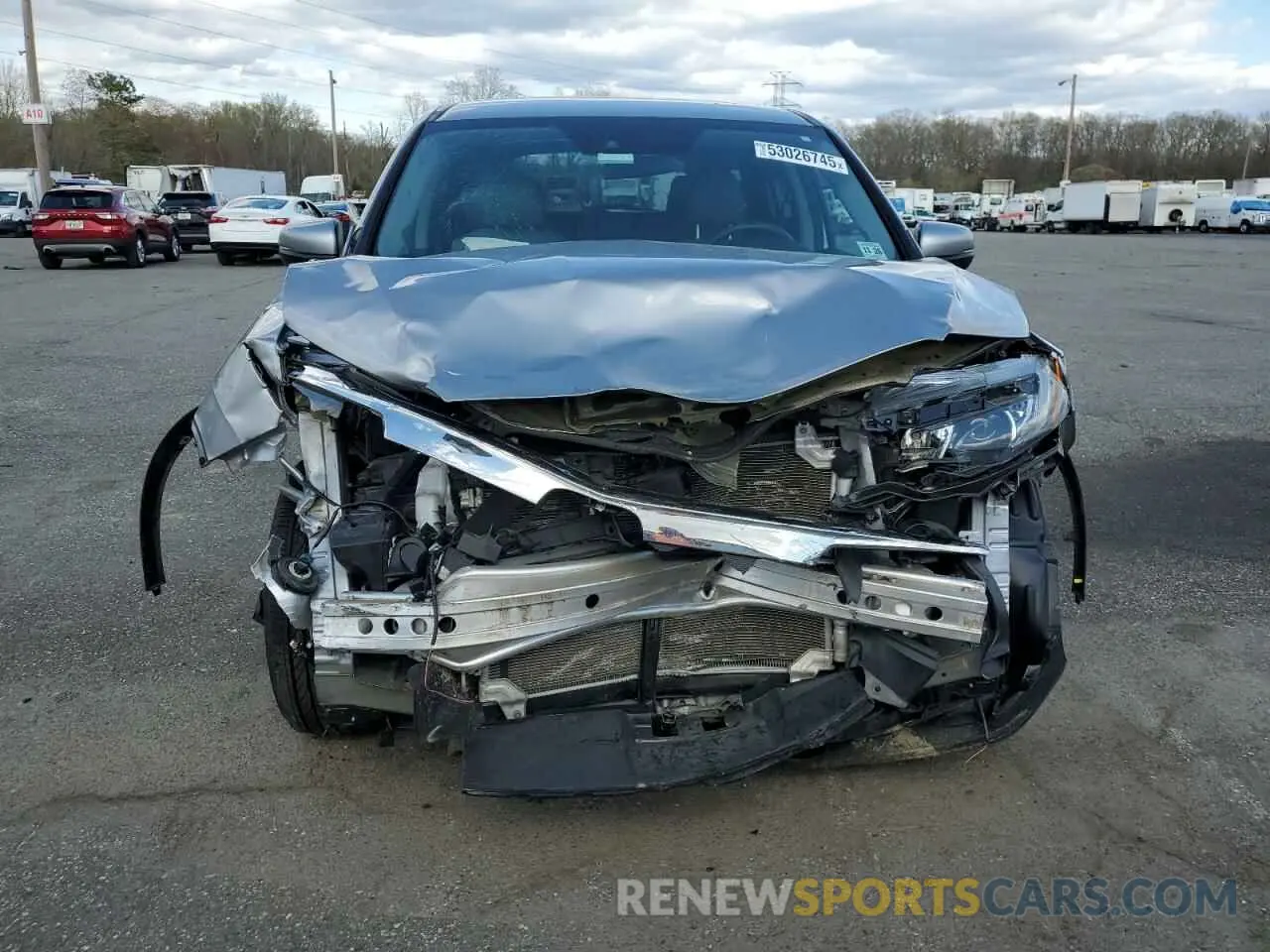 5 fotografías del automóvil dañado 5FNYF6H39MB065181 HONDA PILOT 2021