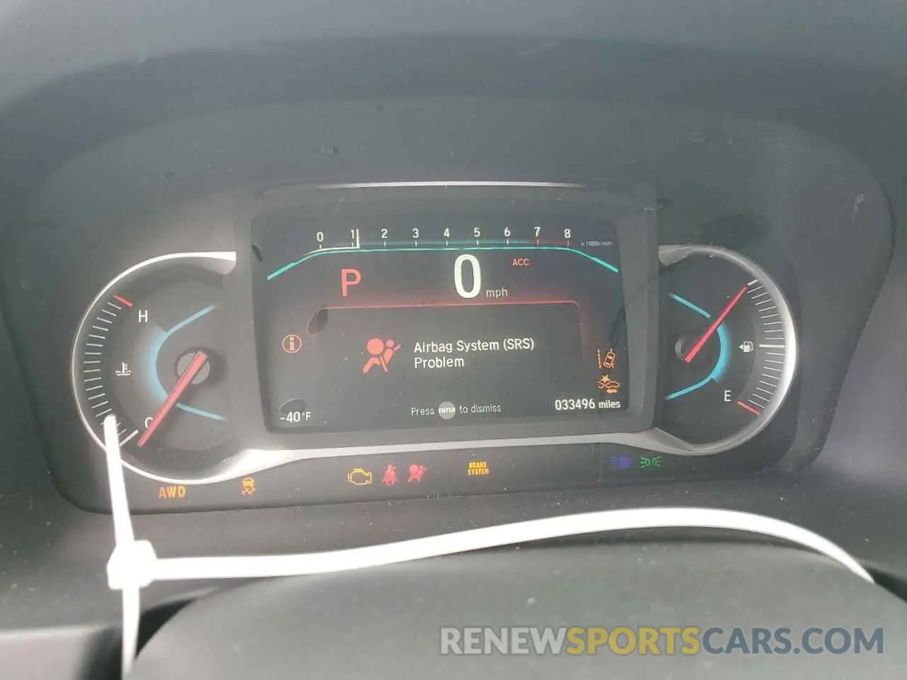 9 fotografías del automóvil dañado 5FNYF6H39MB065181 HONDA PILOT 2021