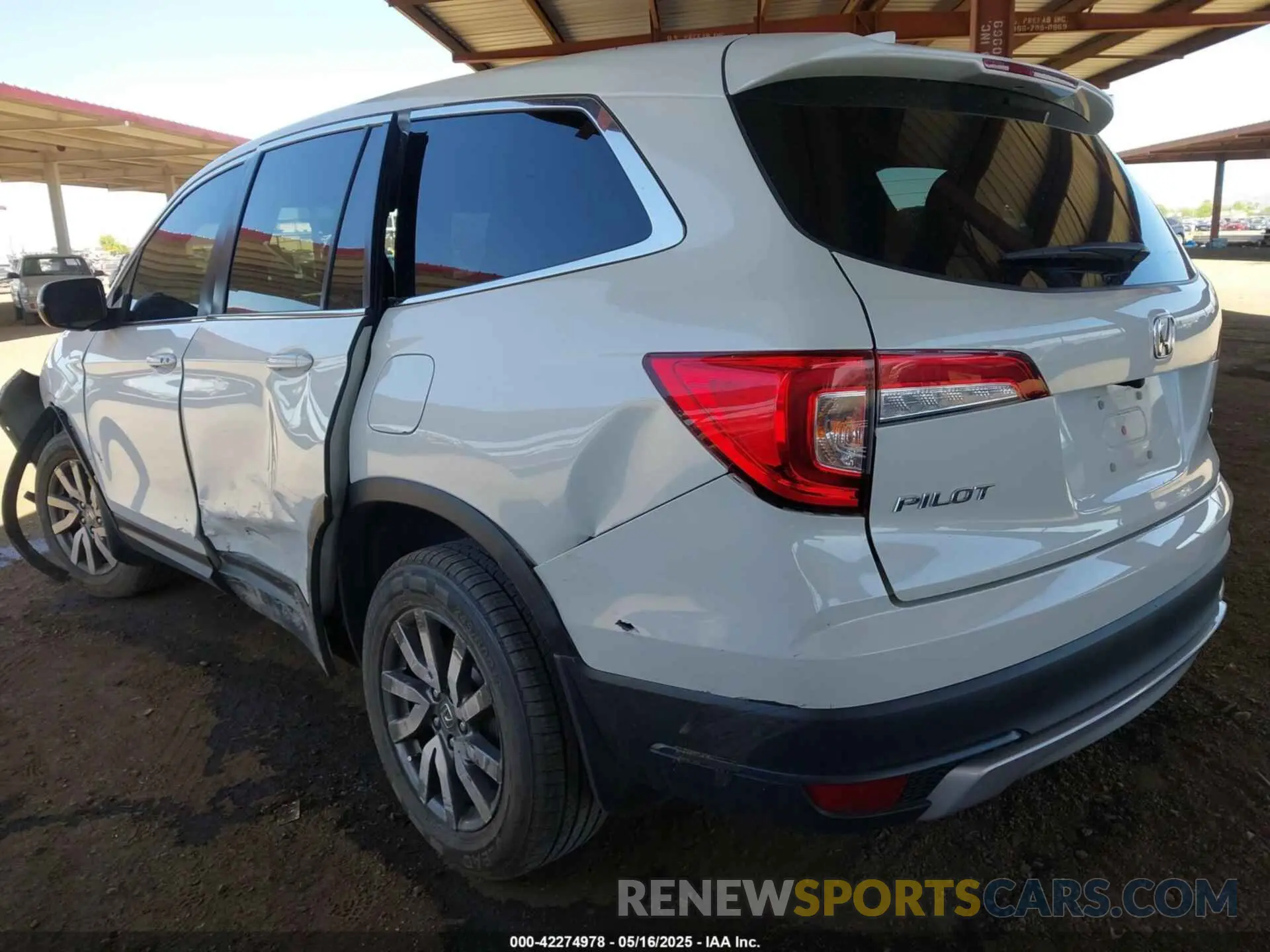 3 fotografías del automóvil dañado 5FNYF6H39MB075483 HONDA PILOT 2021