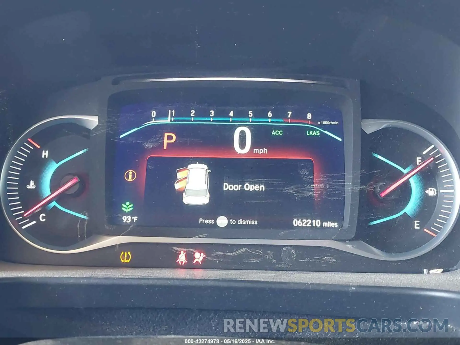 7 fotografías del automóvil dañado 5FNYF6H39MB075483 HONDA PILOT 2021