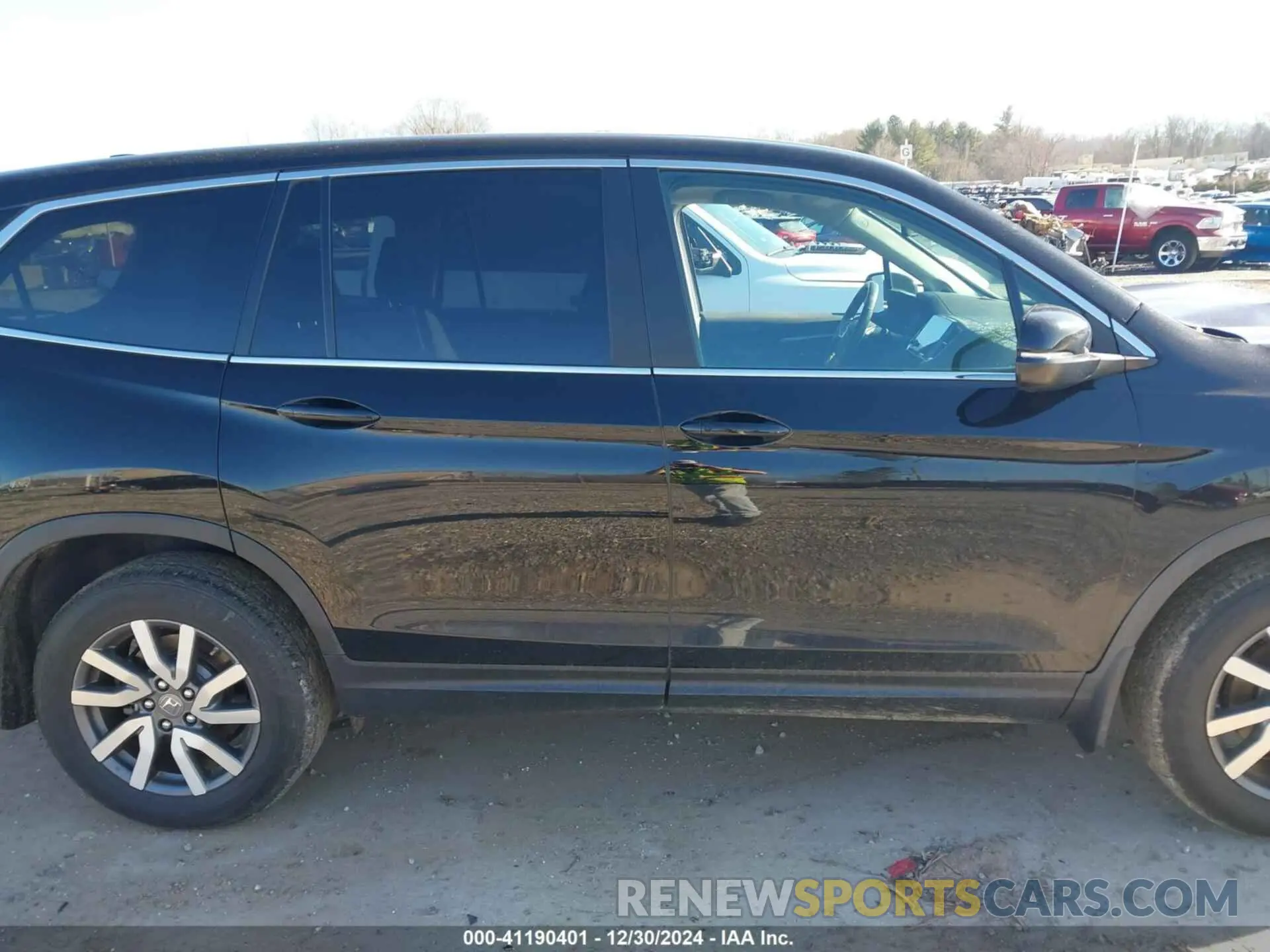 13 fotografías del automóvil dañado 5FNYF6H50MB081996 HONDA PILOT 2021