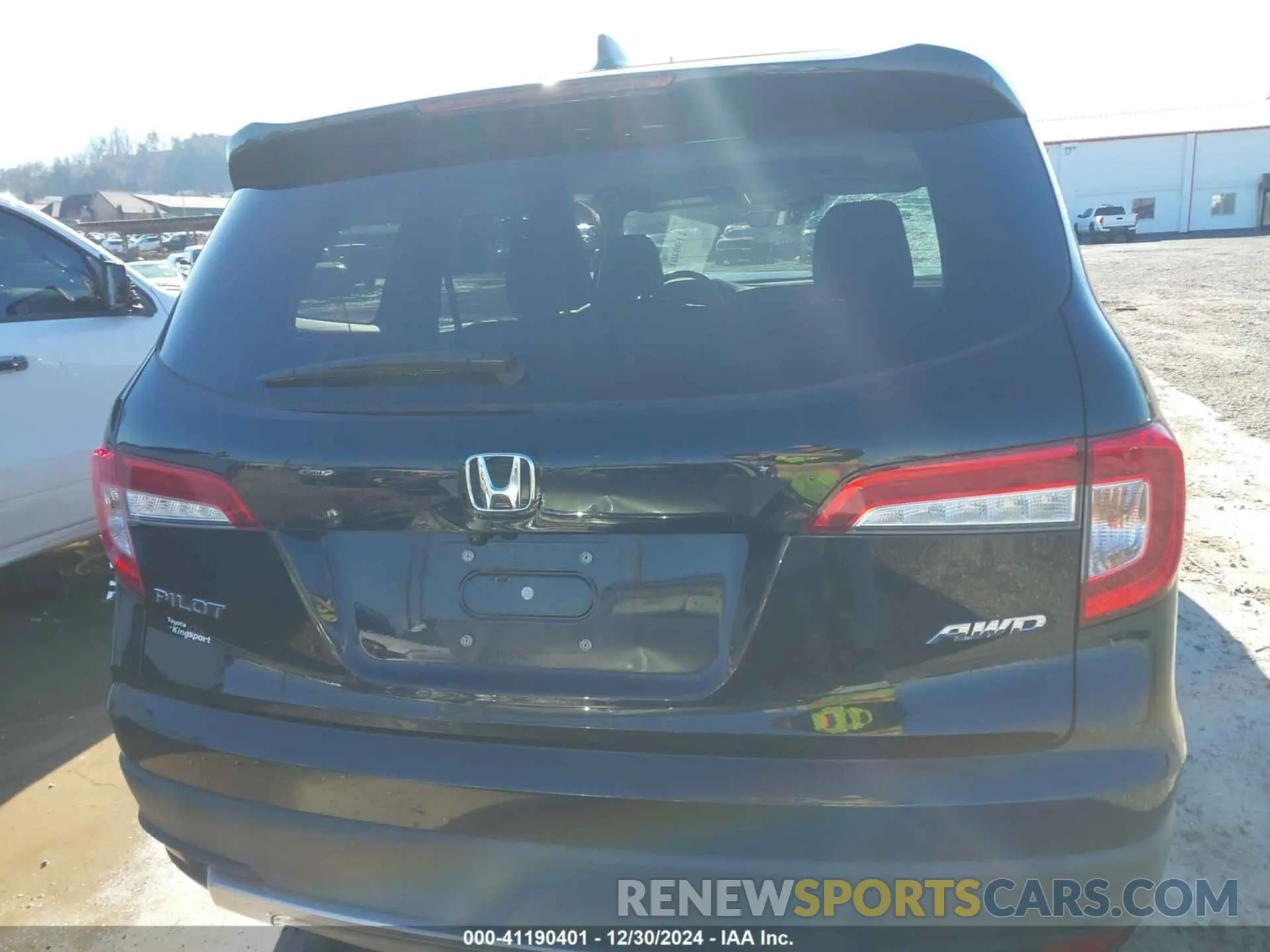16 fotografías del automóvil dañado 5FNYF6H50MB081996 HONDA PILOT 2021