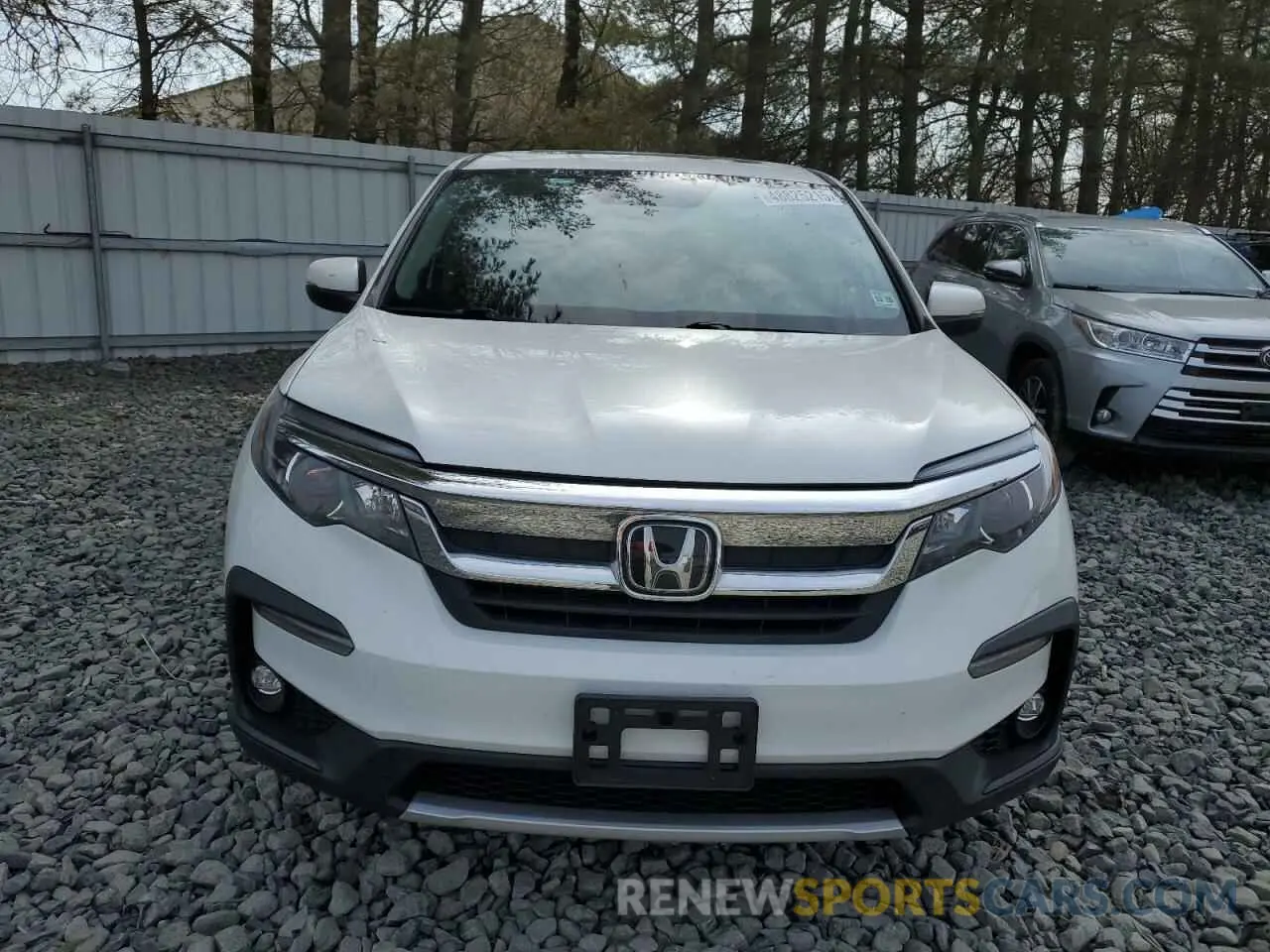 5 fotografías del automóvil dañado 5FNYF6H50MB101275 HONDA PILOT 2021