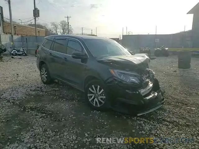 11 fotografías del automóvil dañado 5FNYF6H51MB011648 HONDA PILOT 2021