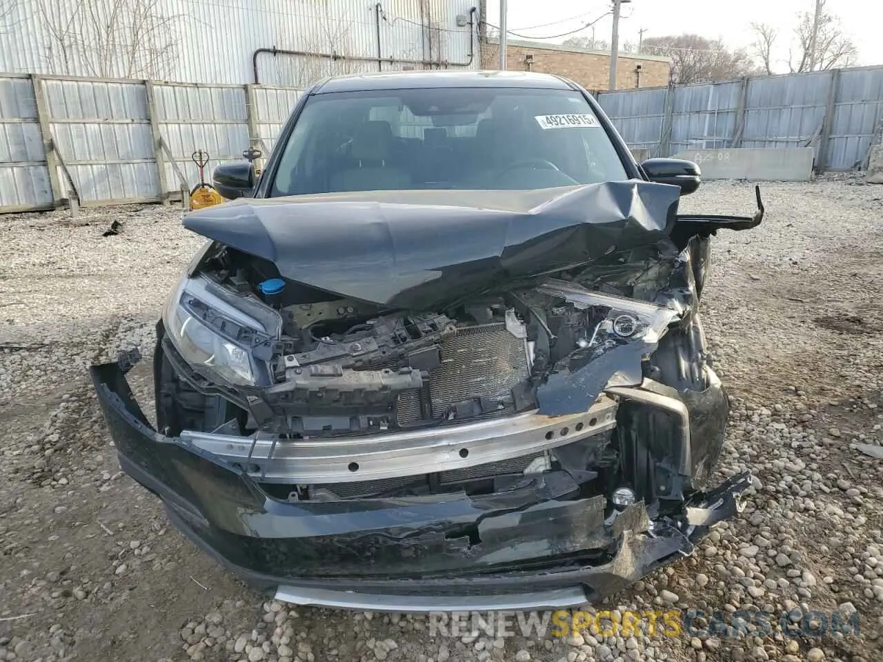 5 fotografías del automóvil dañado 5FNYF6H51MB011648 HONDA PILOT 2021