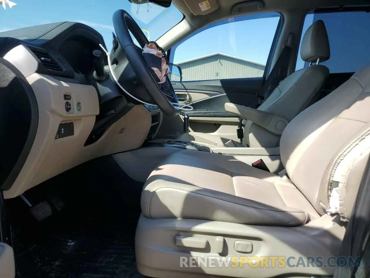 7 fotografías del automóvil dañado 5FNYF6H51MB011648 HONDA PILOT 2021