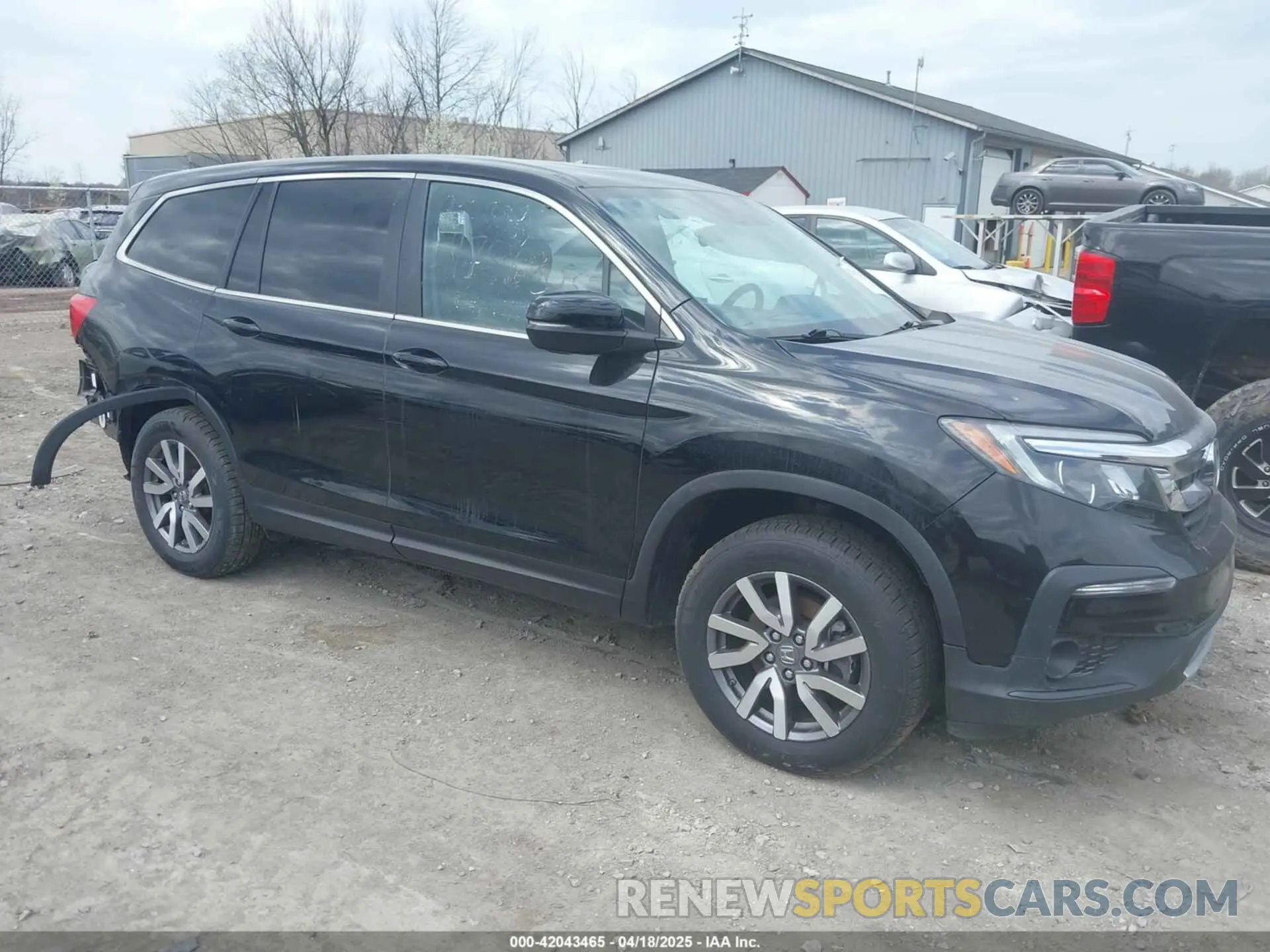 1 fotografías del automóvil dañado 5FNYF6H51MB069839 HONDA PILOT 2021